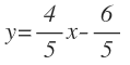 ecuación de rectas perpendiculares