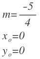 como calcular m y n