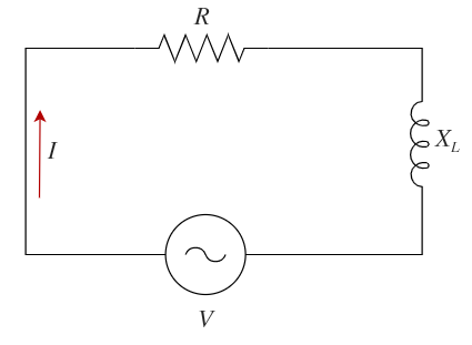 Circuito en serie RL en corriente alterna. Análisis y diagrama vectorial