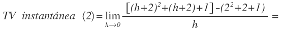 derivada de una funcion en un punto ejercicios