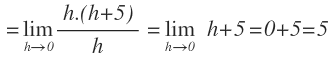 a partir de la definicion de derivada en un punto halla la derivada de las siguientes funciones x=1