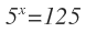 ecuaciones exponenciales