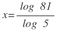ejercicio de ecuaciones exponenciales