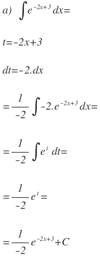 Integración Por Sustitución O Cambio De Variable. Ejercicios Resueltos.