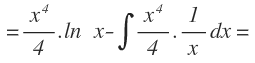 ejemplos de integrales por partes