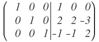 calculo de la inversa de una matriz