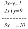 metodo de reduccion ejemplo