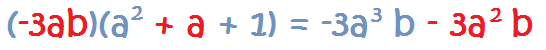 ejemplos de multiplicación de polinomios