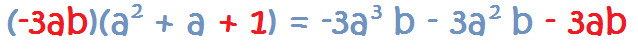 multiplicación de un polinomio por otro polinomio