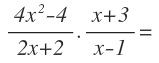 division de fracciones algebraicas