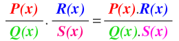 multiplicacion de fracciones algebraicas