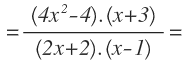 multiplicacion y division de fracciones algebraicas