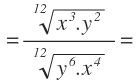 multiplicacion de raices con diferente indice