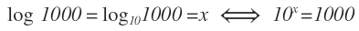 cómo resolver logaritmos con x
