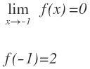 how to solve function limits