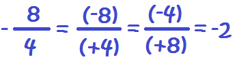 ley de los signos para multiplicar y dividir numeros enteros