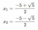 ecuaciones de segundo grado fórmula general