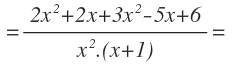  suma y resta de fracciones algebraicas con respuestas