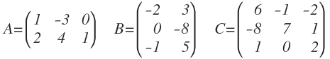 Matrices Y Tipos De Matrices Blog De Marilena L Pez